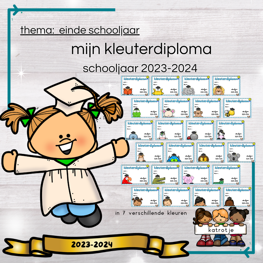 kleuterdiploma's 2023-2024